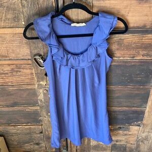 Women's Ruffled Blue dress